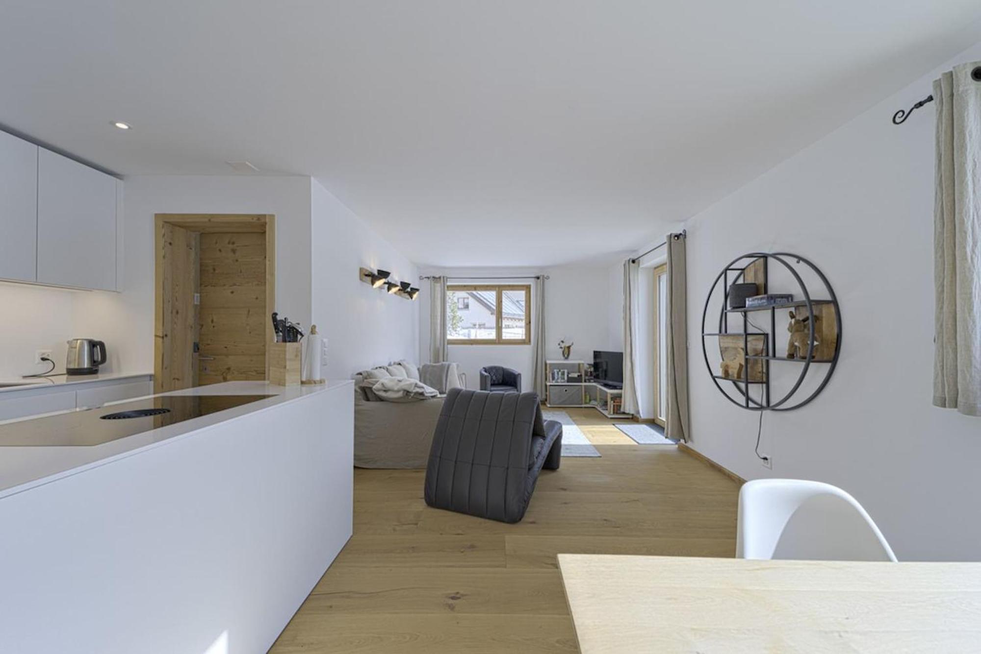 Apartmán Chesa Muntanella - Samedan Exteriér fotografie